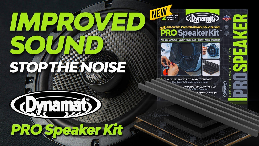 Dynamat Pro Speaker Kit