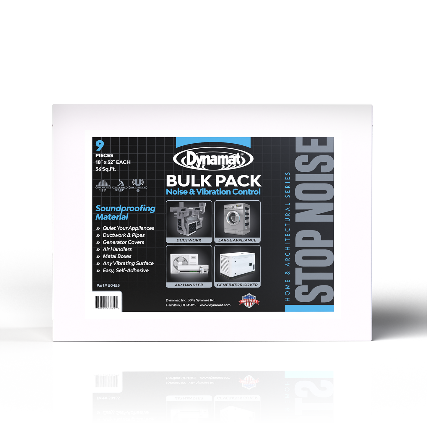 Dynamat Xtreme Sound Deadening Home Architectural Bulk Pack