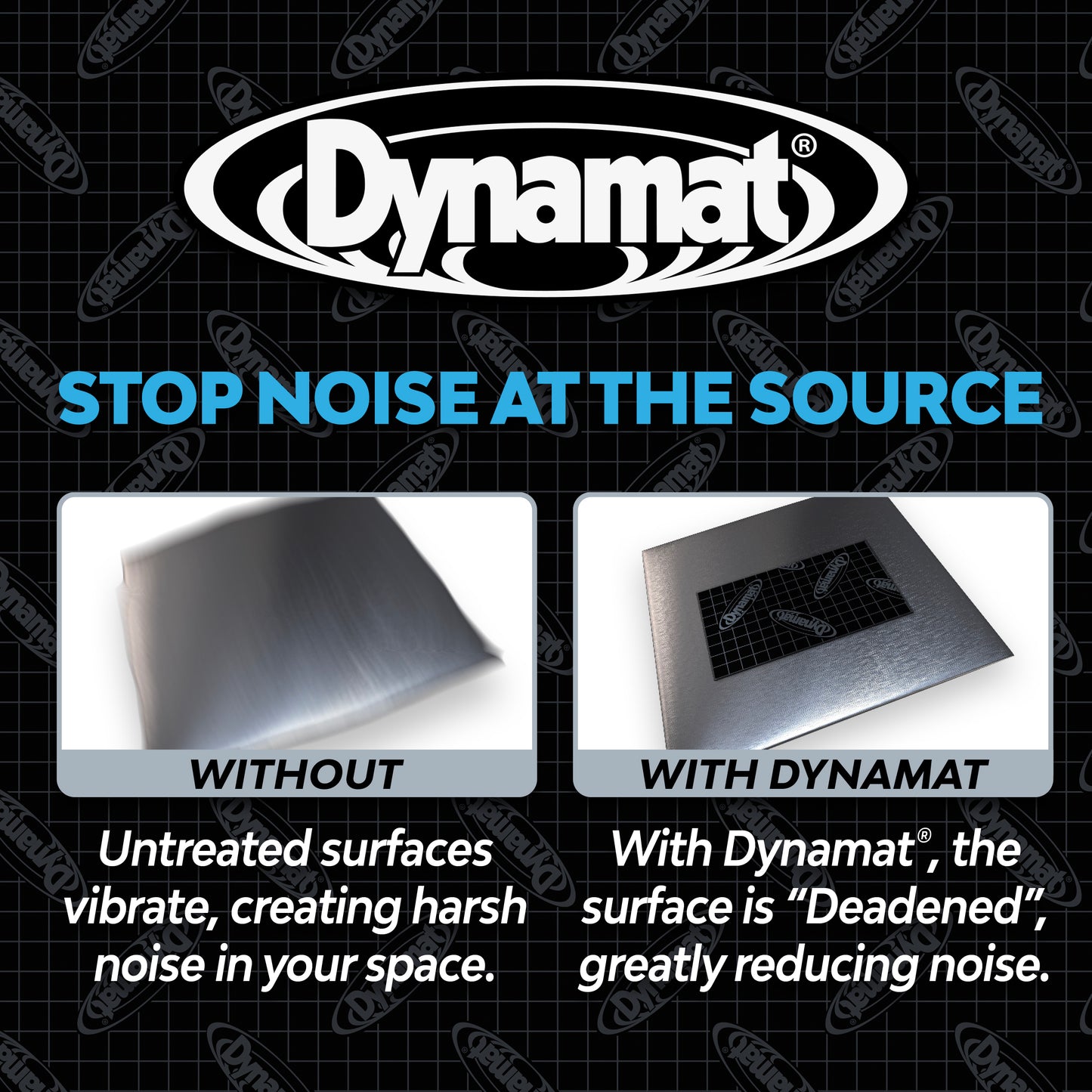 Dynamat Xtreme Sound Deadening Car Insulation Bulk Pack