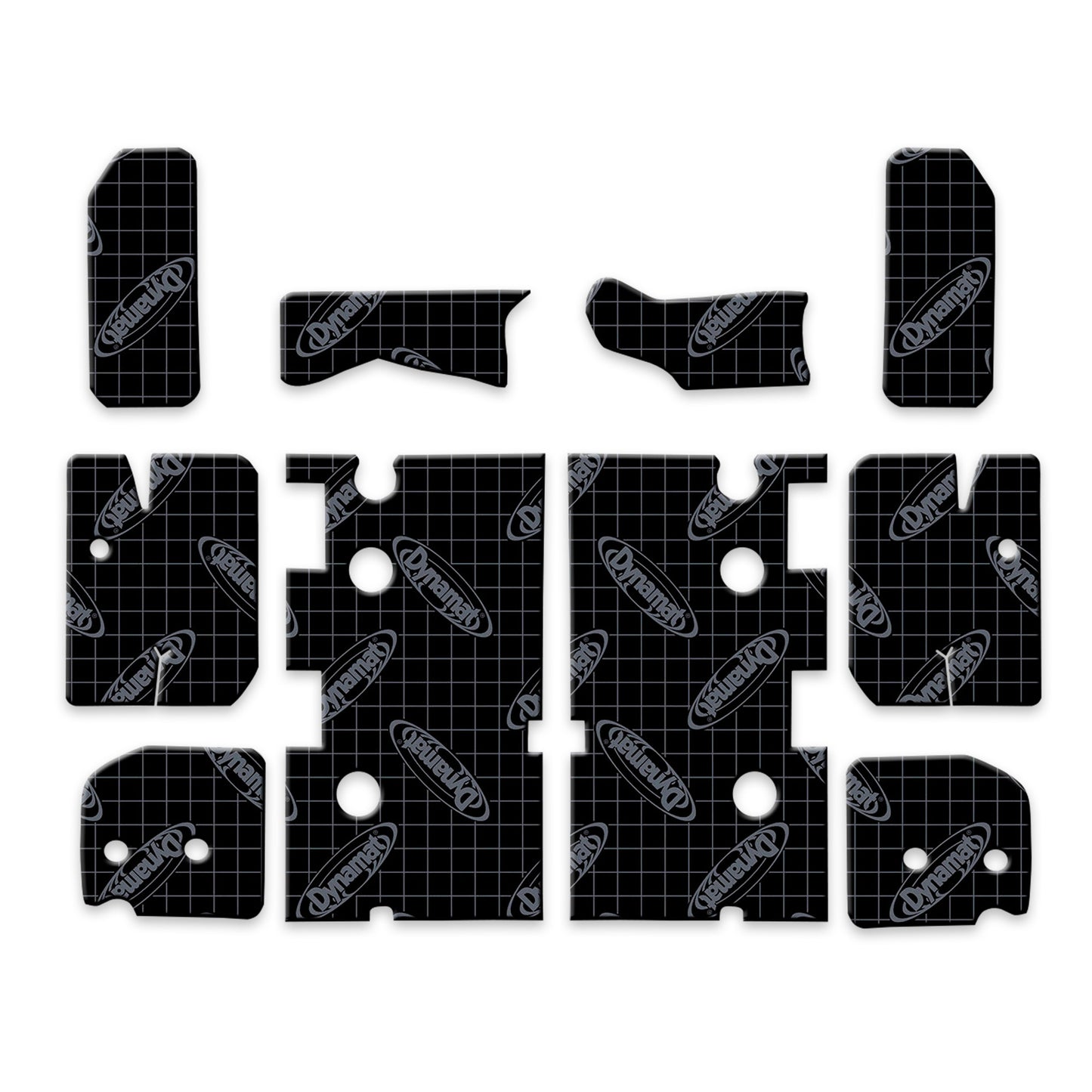 1997-2006 Jeep Wrangler TJ Cargo Sound Deadening Kit