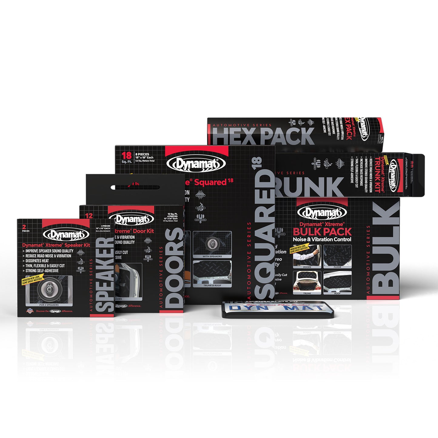 Dynamat Xtreme Sound Deadening Car Insulation Hex Pack