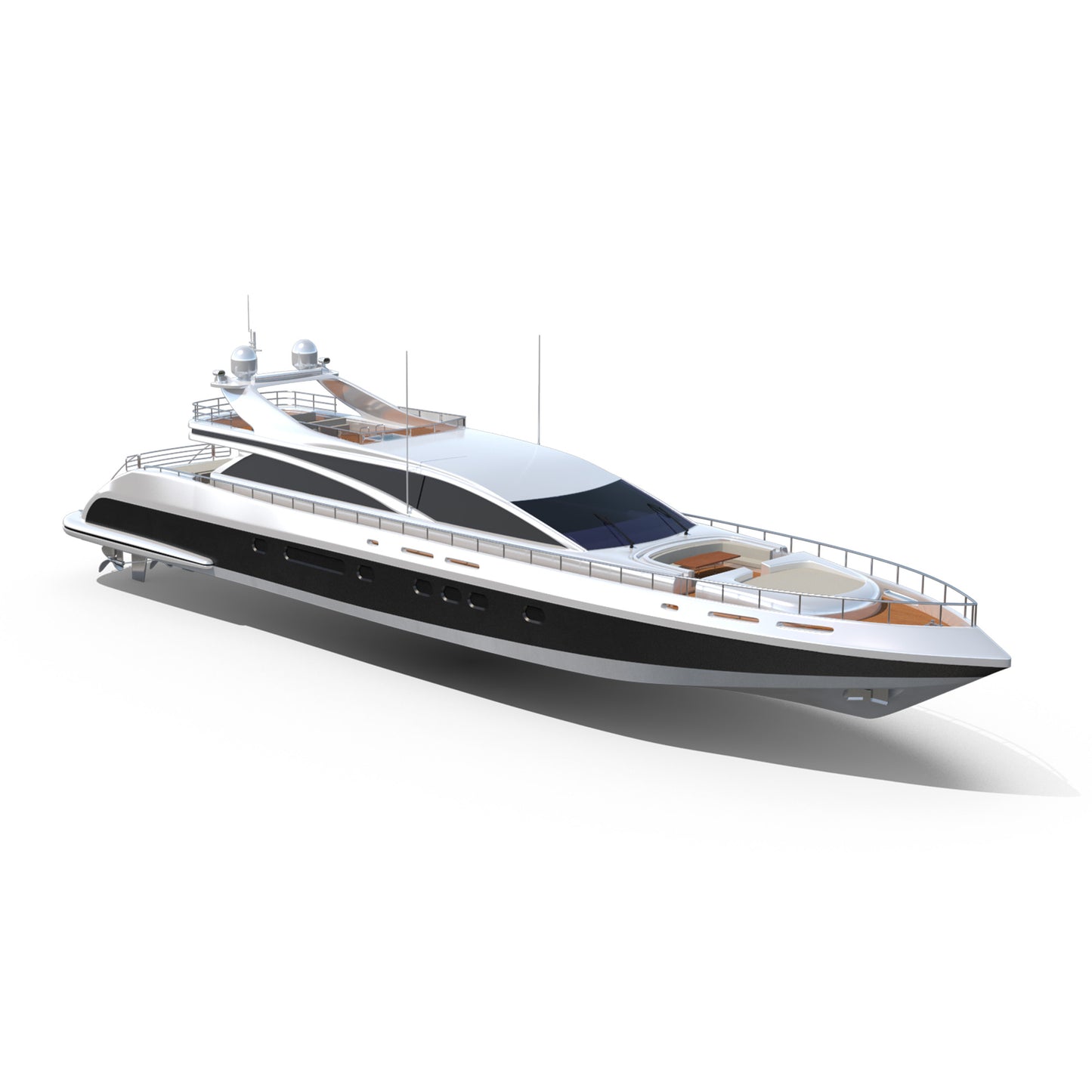 Marine boat engine noise and heat