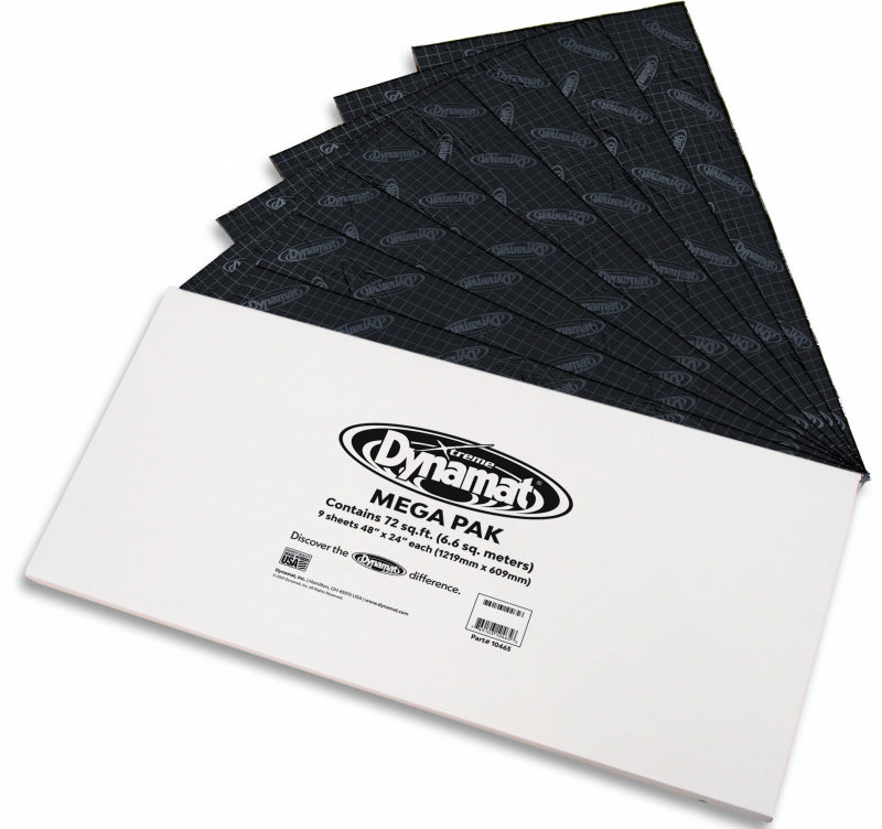 Dynamat Xtreme Sound Deadening Car Insulation Mega Pack