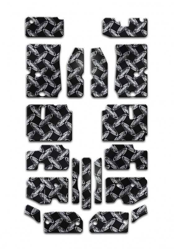 2007-2018 Jeep Wrangler JKU Floor Kit (4 Door)