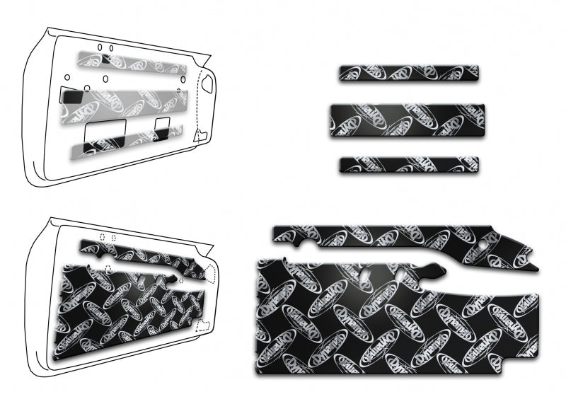 1955-1957 Chevrolet Tri Five Door Kit (2 Door) - XGM T5 D