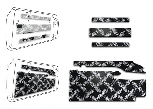 1955-1957 Chevrolet Tri Five Door Kit (2 Door) - XGM T5 D