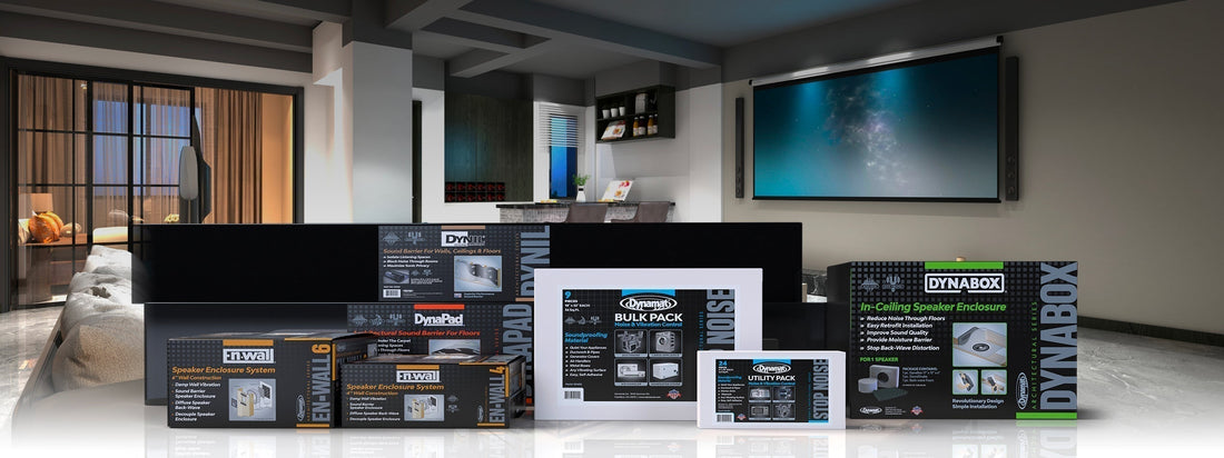 Dynamat Home Audio Product Line Levels Up Your Living Space