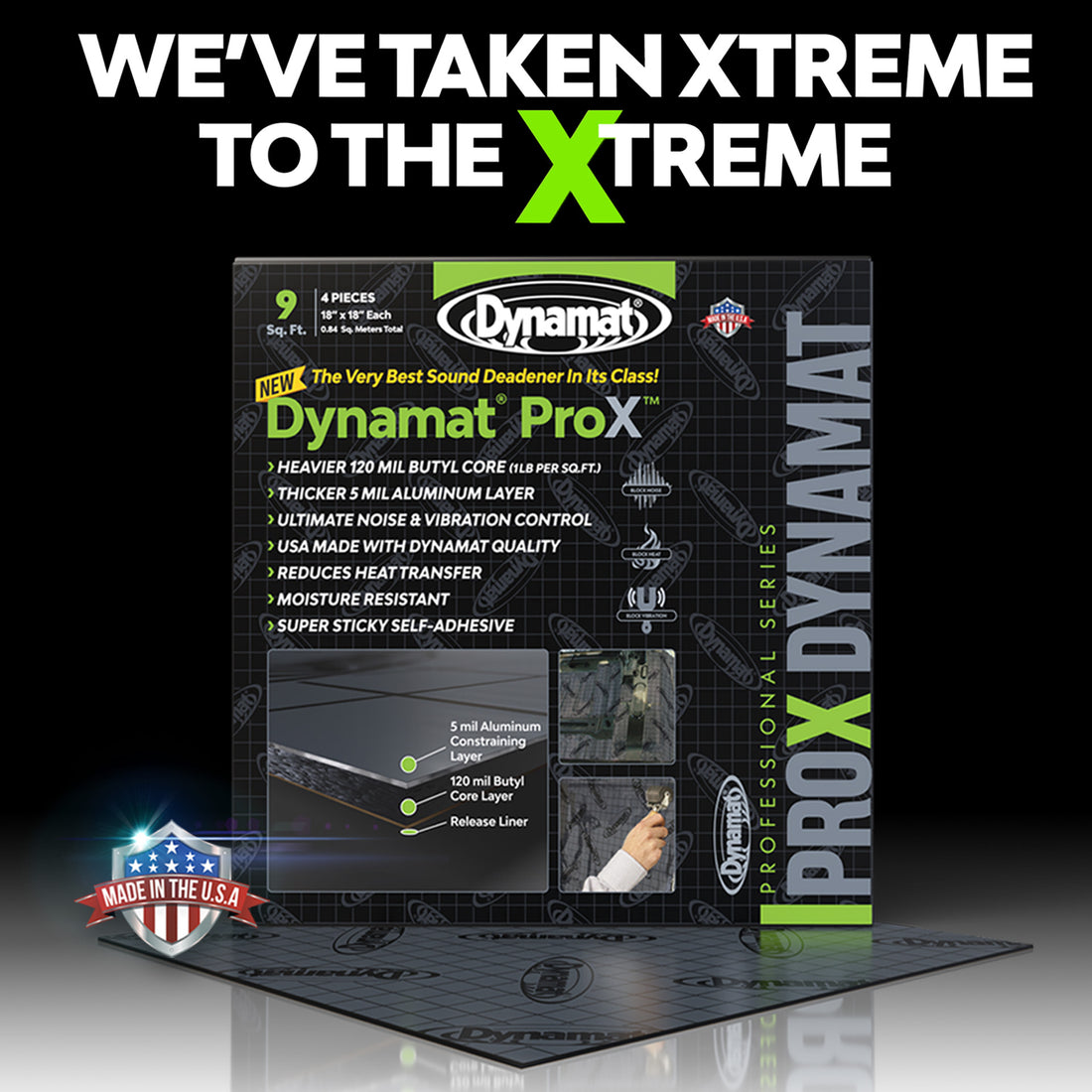 Dynamat ProX The Ultimate Sound Deadener