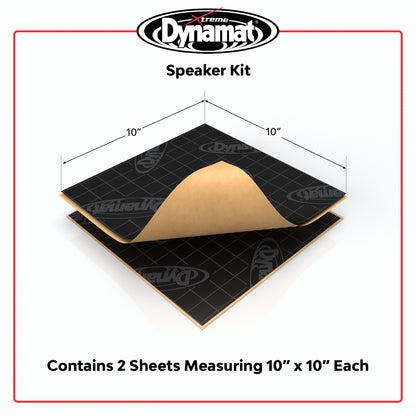 Dynamat Xtreme Sound Deadening Car Insulation Speaker Kit