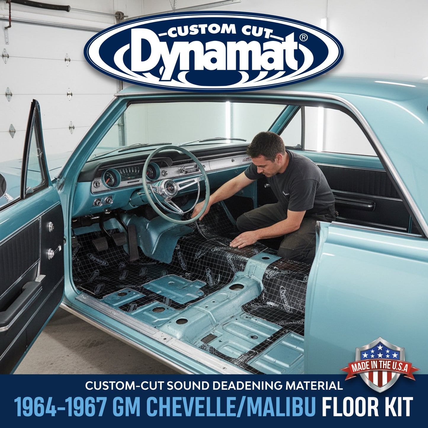 1964-1967 Chevrolet Chevelle / GM A-Body Floor Kit - XGM A1 F