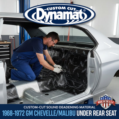 1968-1972 Chevrolet Chevelle / GM A-Body Under Rear Seat Kit - XGM A2 U