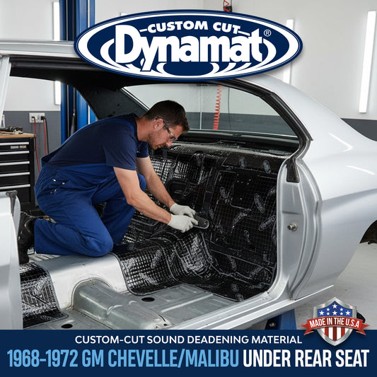 1968-1972 Chevrolet Chevelle / GM A-Body Under Rear Seat Kit - XGM A2 U