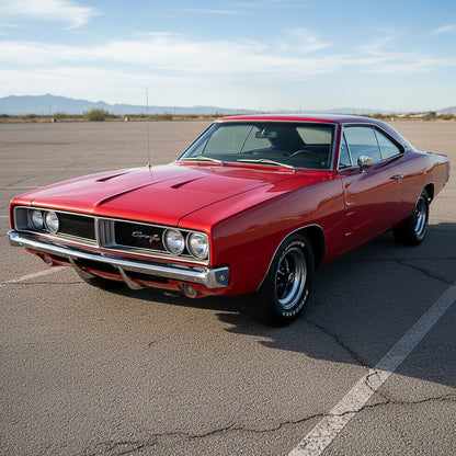 1968-1970 Dodge Charger / Mopar B-Body Coupe Under Rear Seat Kit - XMO B1 U