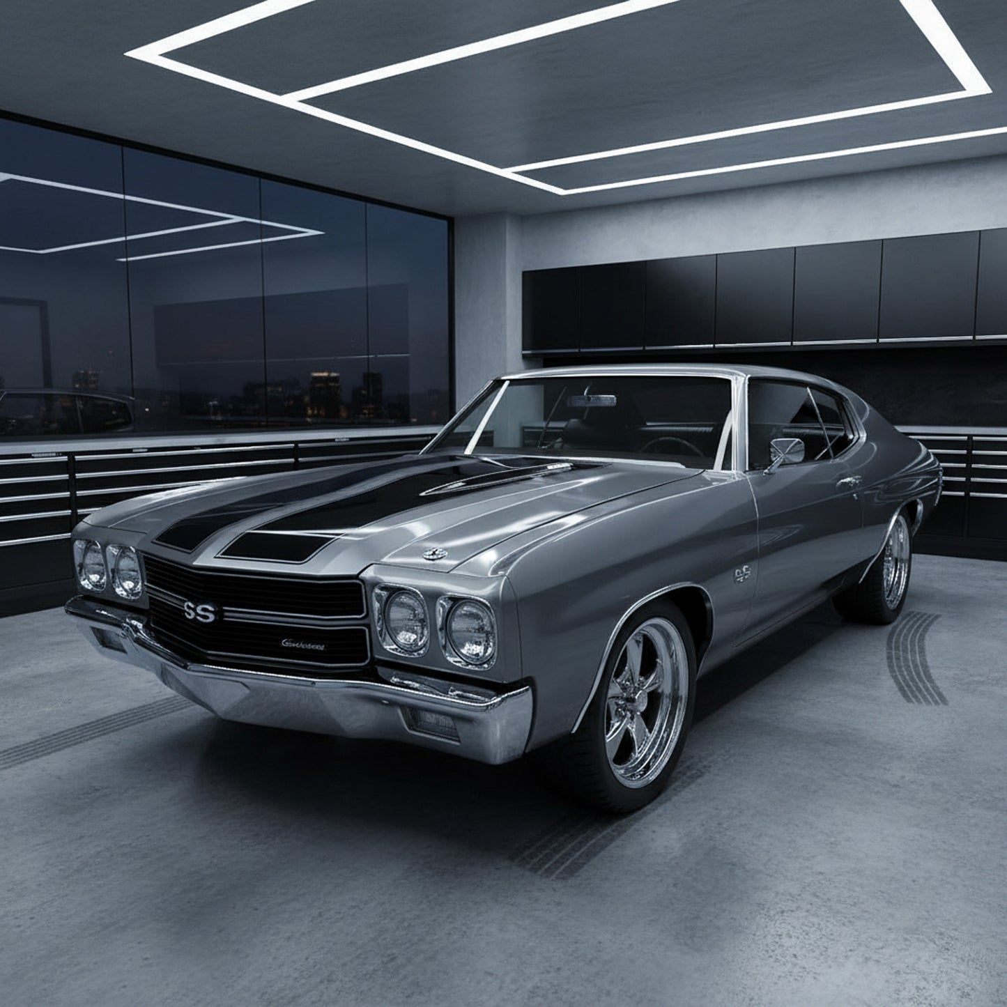 1968-1972 GM Chevelle/Malibu Sound Deadening Door Kit - XGM A2 D