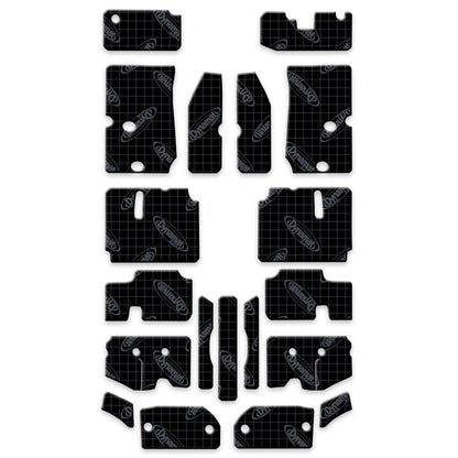 2007-2018 Jeep Wrangler JKU Floor Kit (4 Door)