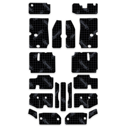 2007-2018 Jeep Wrangler JKU Floor Kit (4 Door)