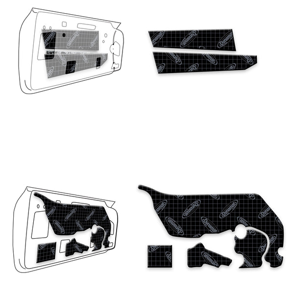 1968-82 Chevrolet Corvette Door Sound Deadening Kit - XGM C3 D