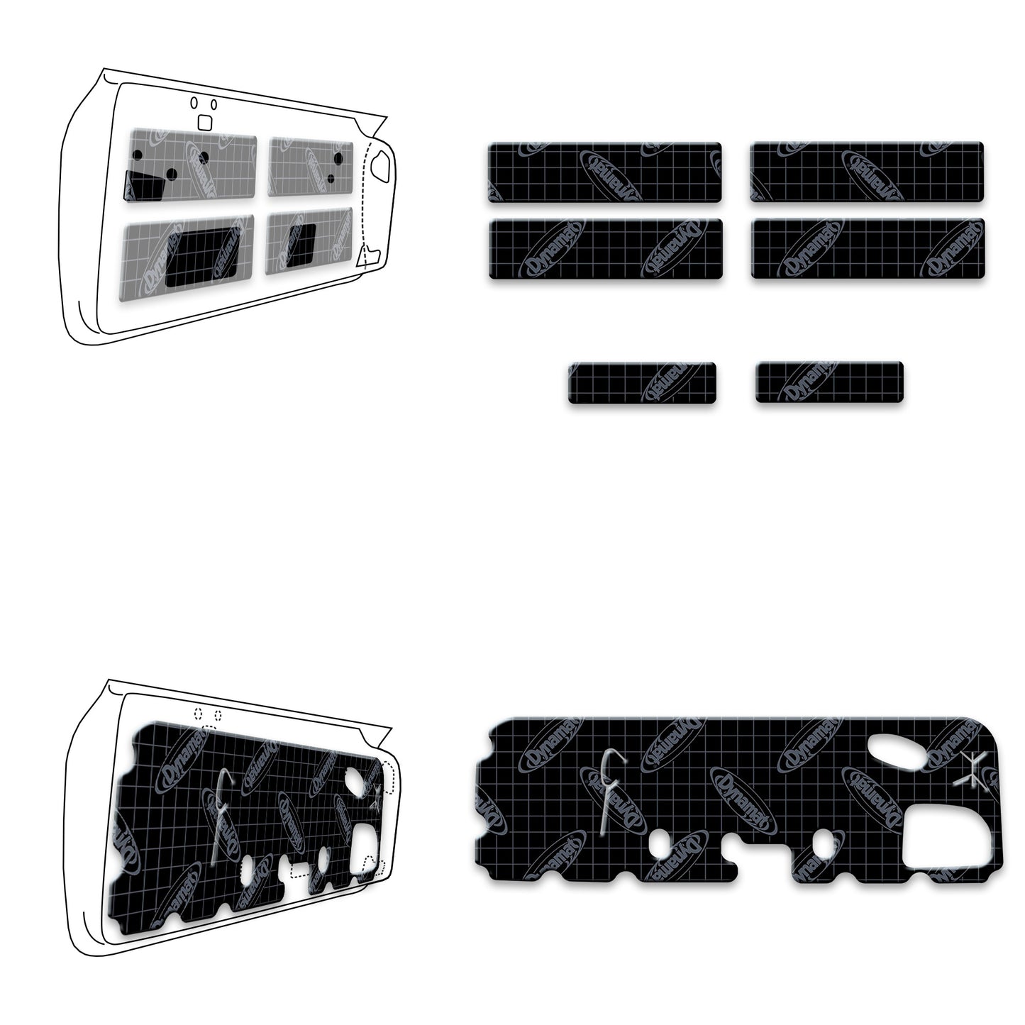 1969-1970 Mustang Door Kit - XFO M1 D3