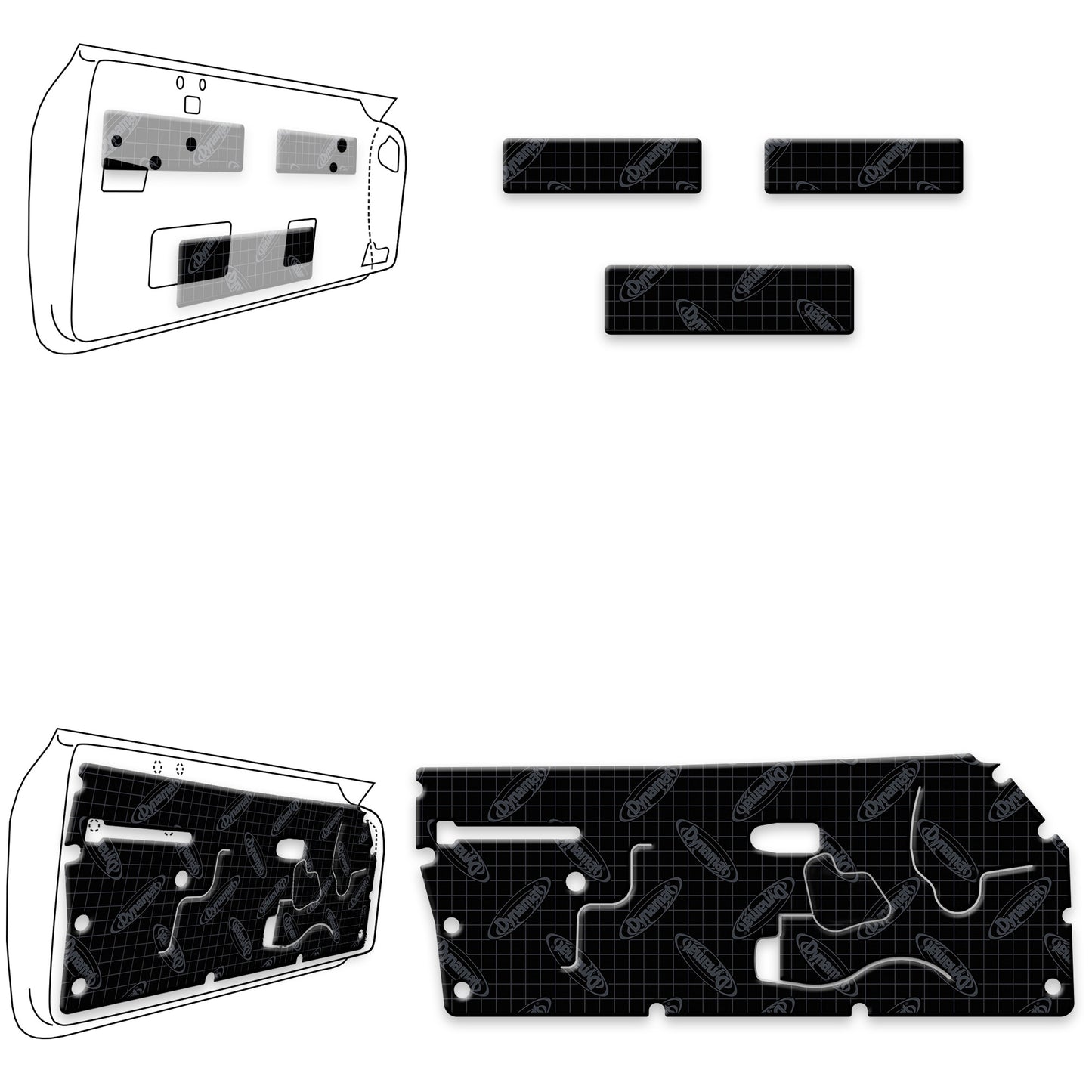 1970-1981 Chevrolet Camaro / GM F-Body Door Kit - XGM F2 D