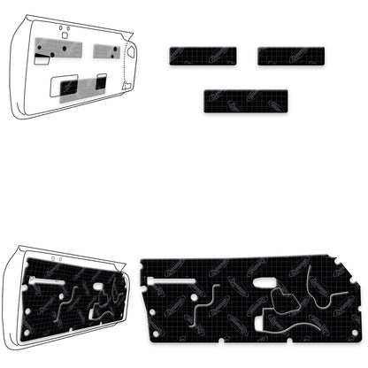 1970-1981 Chevrolet Camaro / GM F-Body Door Kit - XGM F2 D