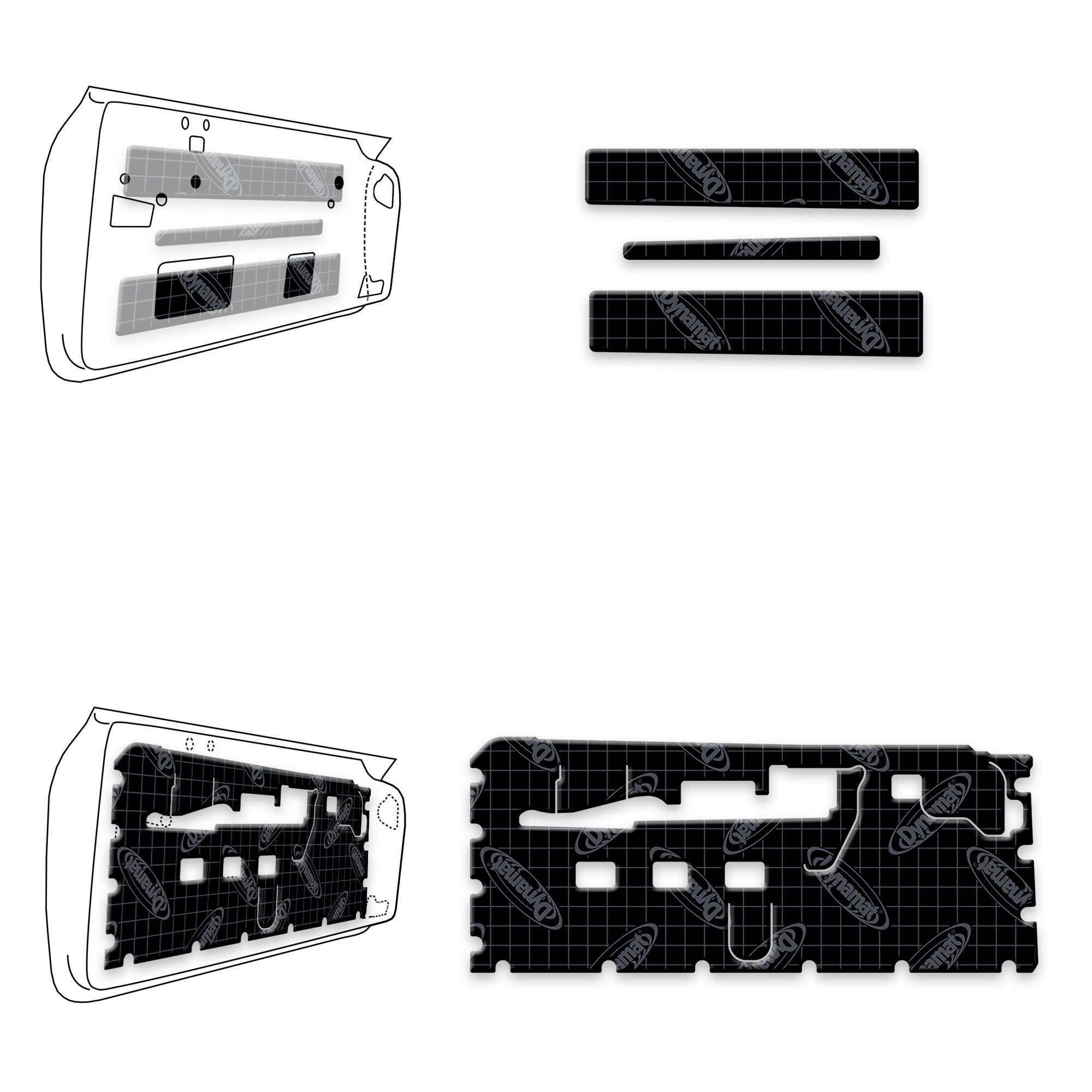 1982-1992 GM Camaro/Firebird F Body Door Kit XGM F3 D