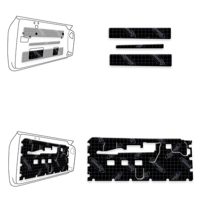 1982-1992 GM Camaro/Firebird F Body Door Kit XGM F3 D