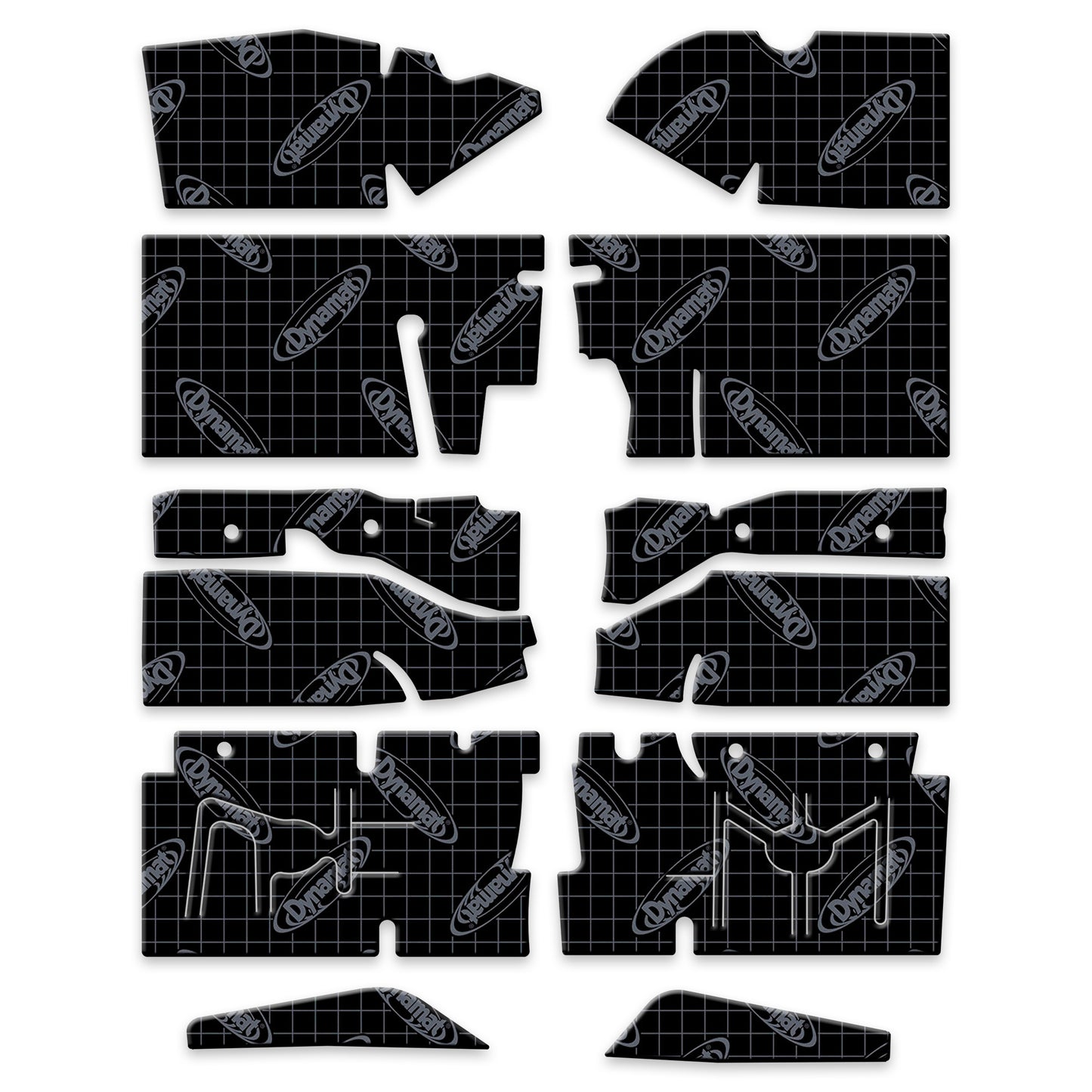 1979-1993 Mustang Floor Sound Deadening Kit XFO M3 F