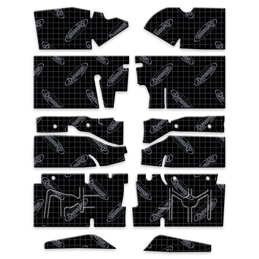 1979-1993 Mustang Floor Sound Deadening Kit XFO M3 F