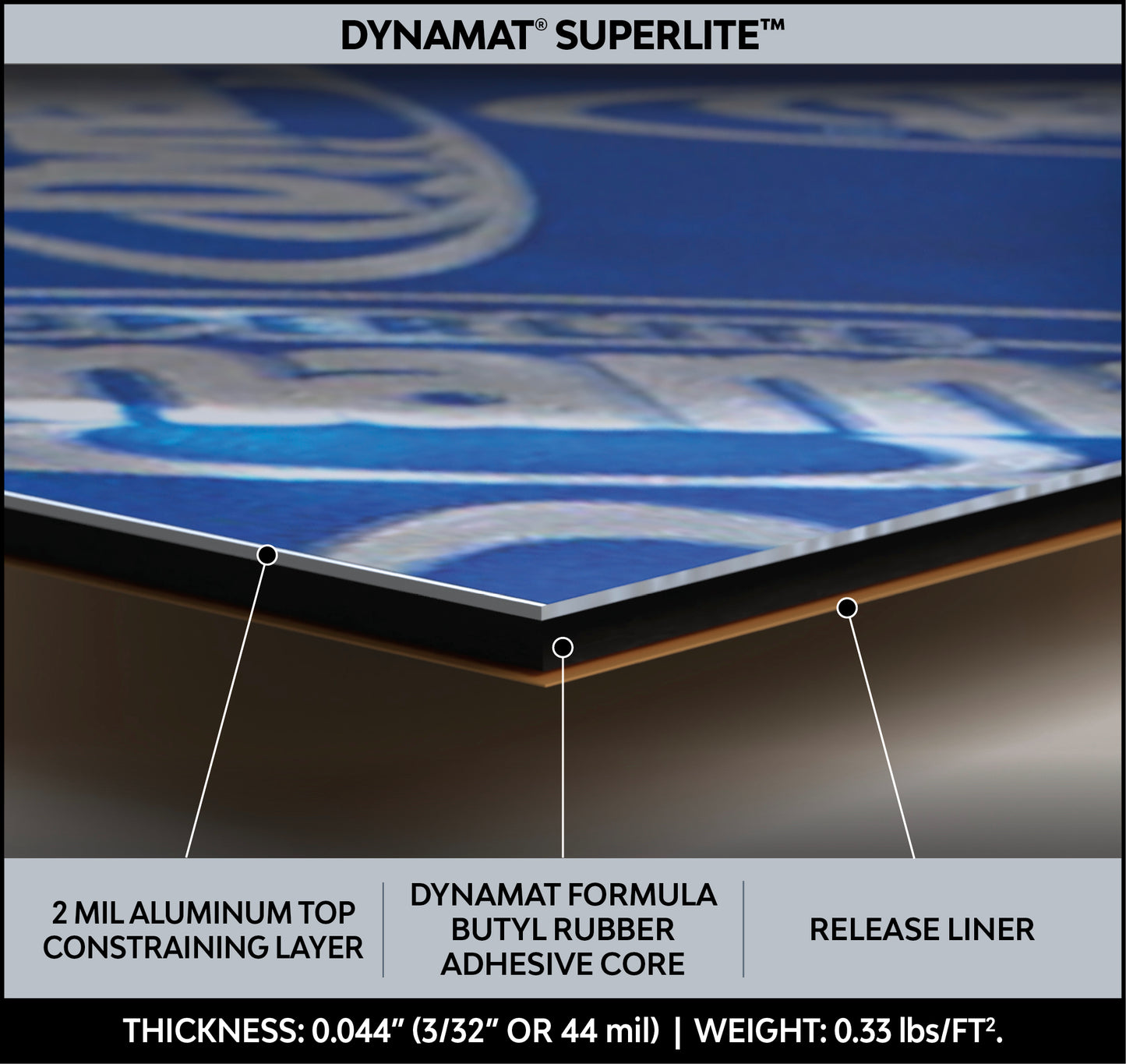 Dynamat Sound Deadening Car Insulation SuperLite Bulk Pack