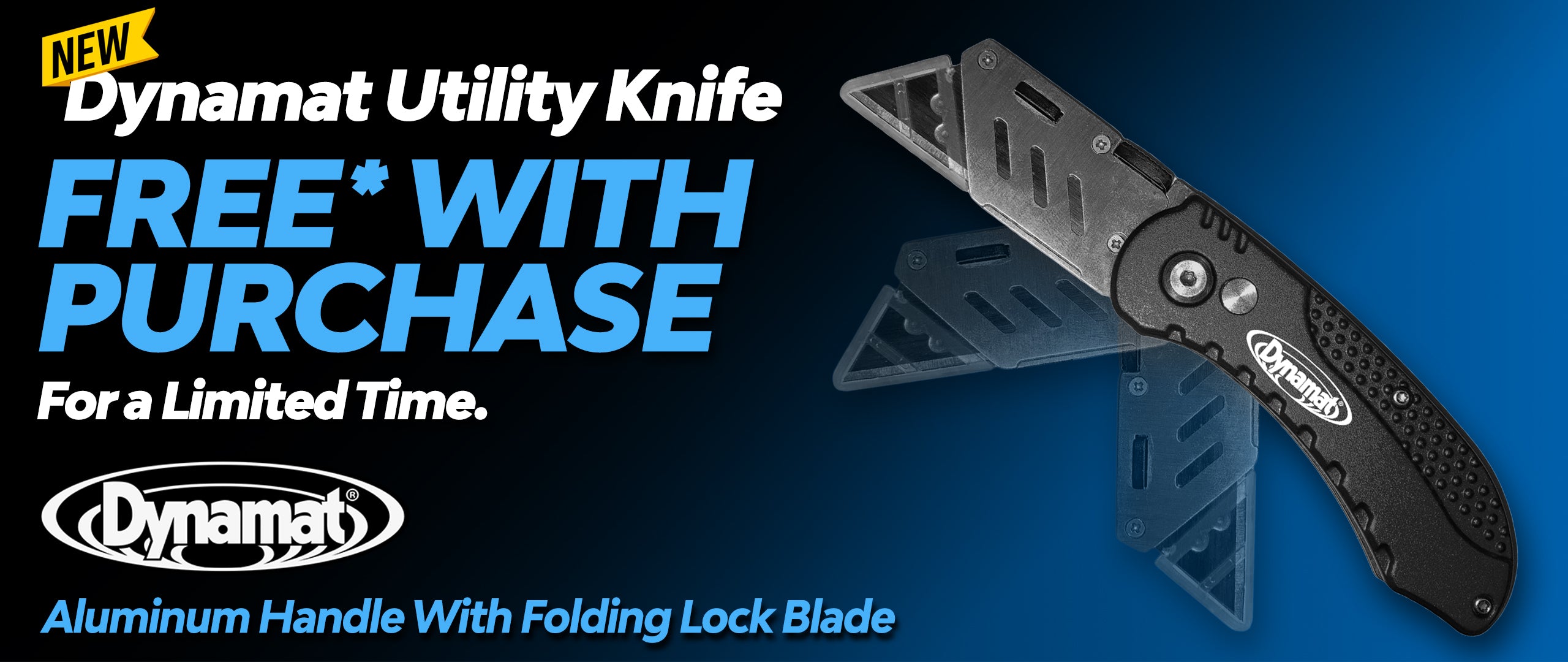 Dynamat Folding Utility Knife promo image