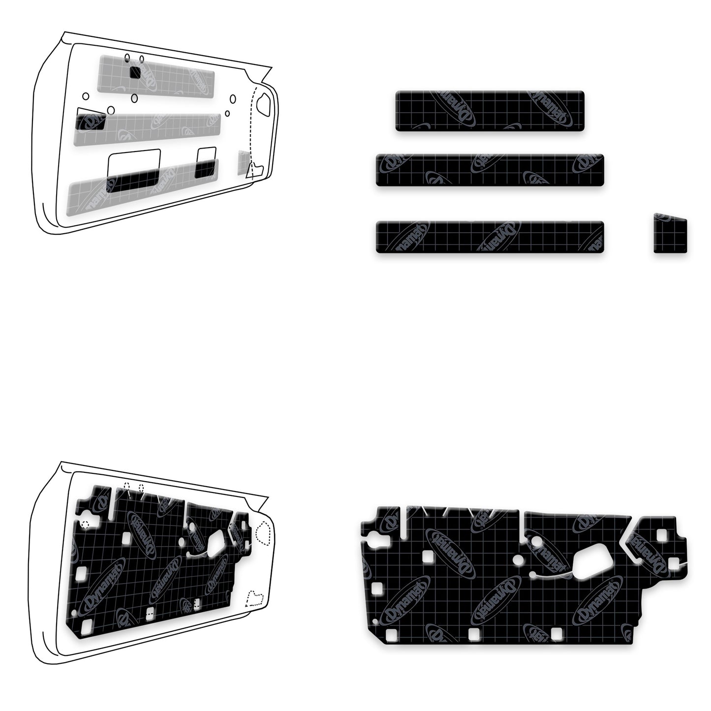1994-2004 Ford Mustang Door Kit