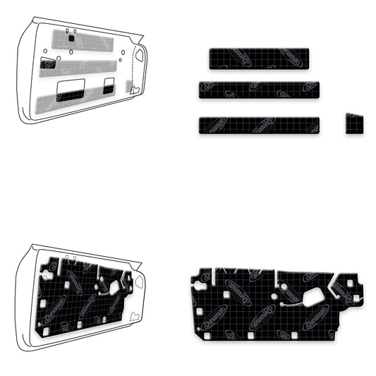 1994-2004 Ford Mustang Door Kit