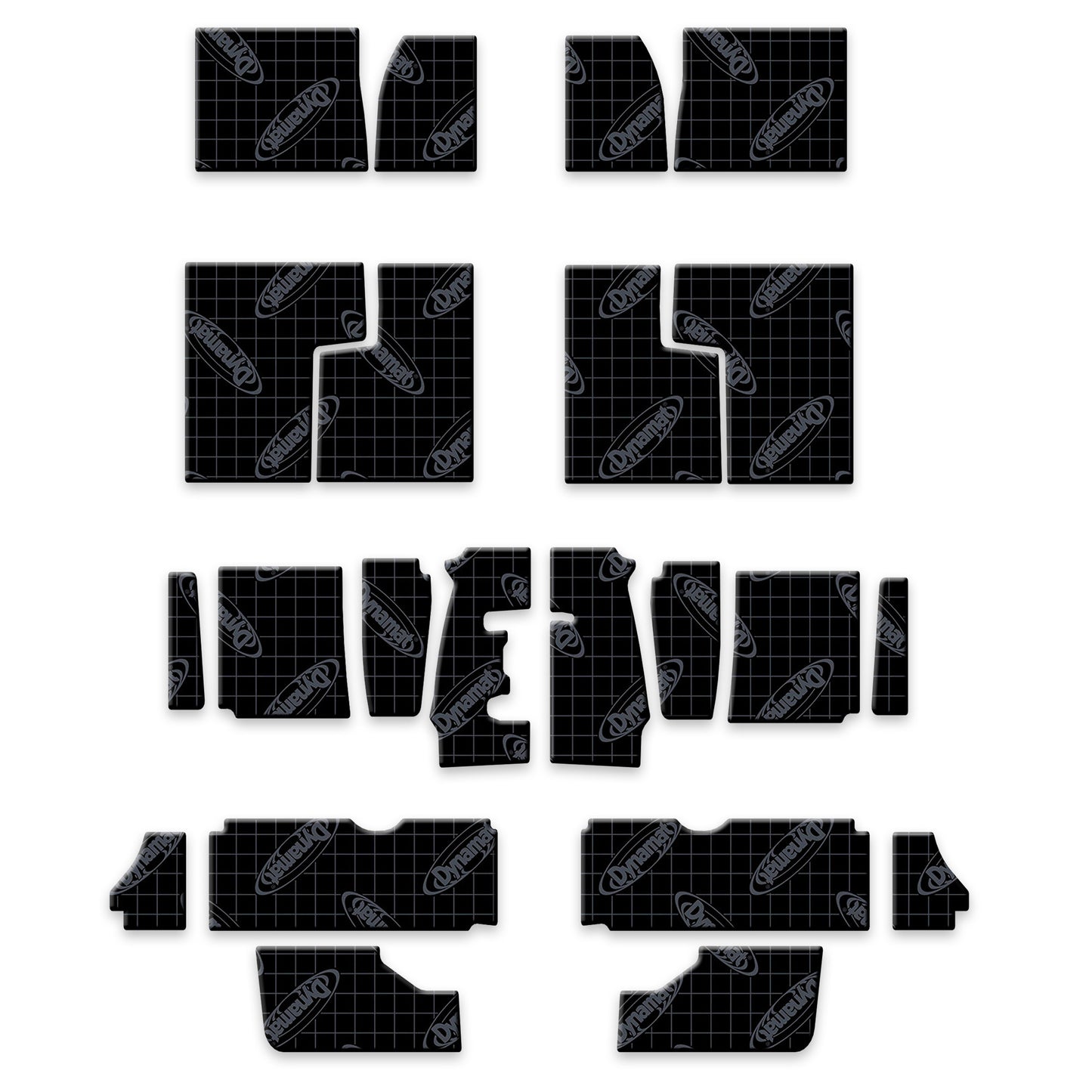 2005-2014 Mustang Floor Sound Deadening Kit XFO M5 F