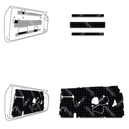 1968-1972 GM Chevelle/Malibu Sound Deadening Door Kit - XGM A2 D