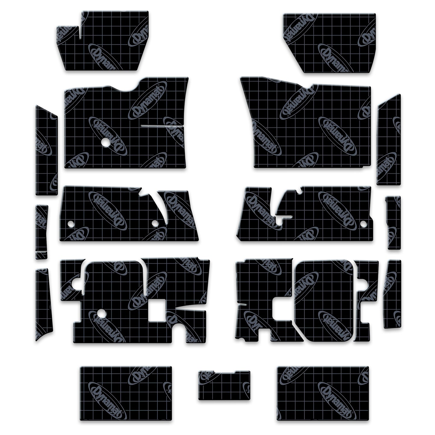 1963-67 Corvette Floor Sound Deadening Kit - XGM C2 F