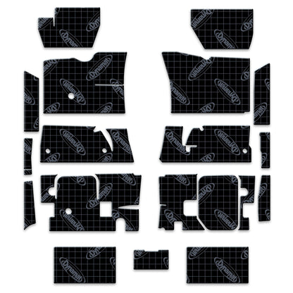 1963-67 Corvette Floor Sound Deadening Kit - XGM C2 F