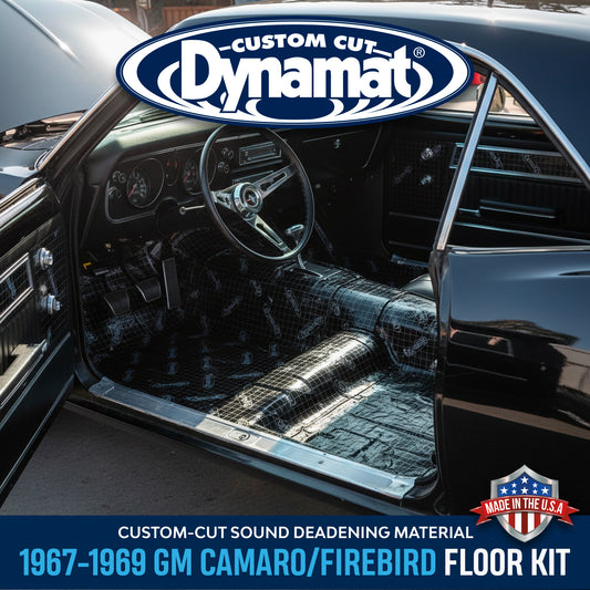1967-1969 Camaro / Firebird Sound Deadening Floor Kit - XGM F1 F