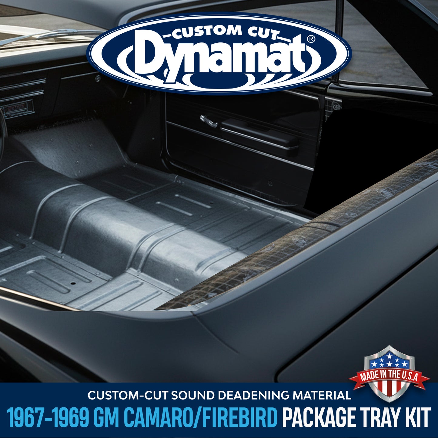 1967-1969 Chevrolet Camaro / Pontiac Firebird Package Tray Kit - XGM F1 P