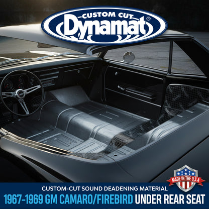 1967-1969 Camaro / Firebird Under Rear Seat Kit - XGM F1 U