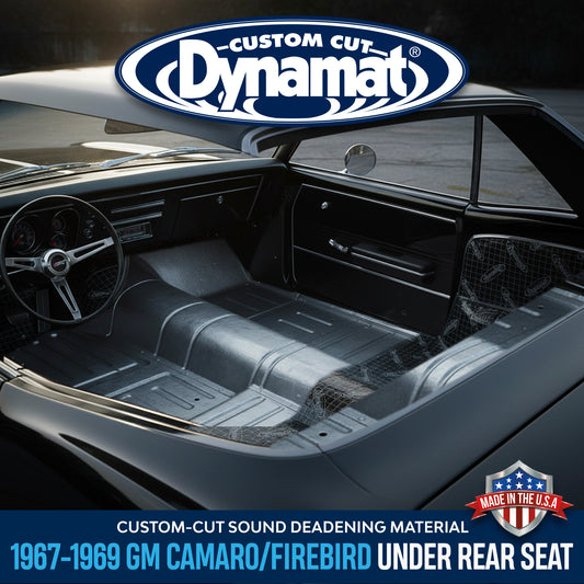 1967-1969 Camaro / Firebird Under Rear Seat Kit - XGM F1 U