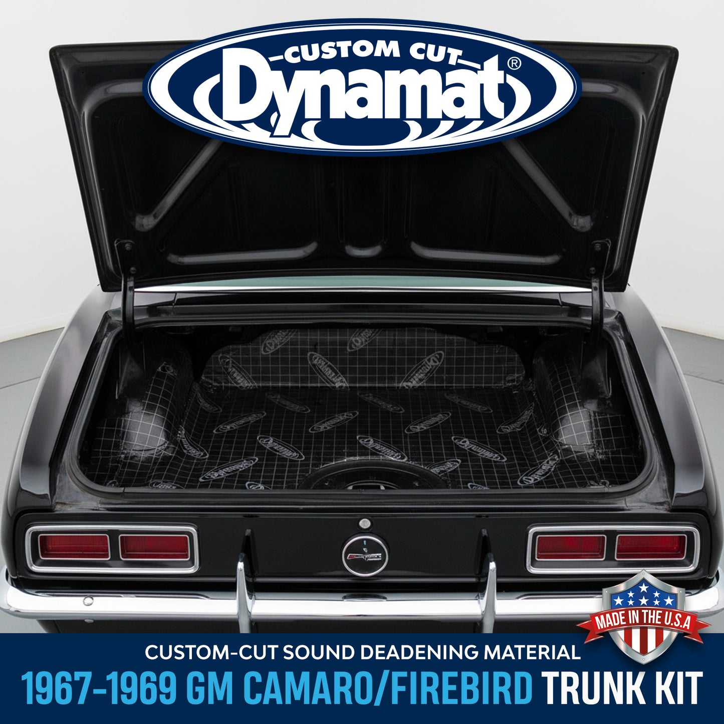 1967-1969 Camaro/Firebird Sound Deadening Trunk Kit - XGM F1 T