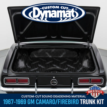 1967-1969 Camaro/Firebird Sound Deadening Trunk Kit - XGM F1 T