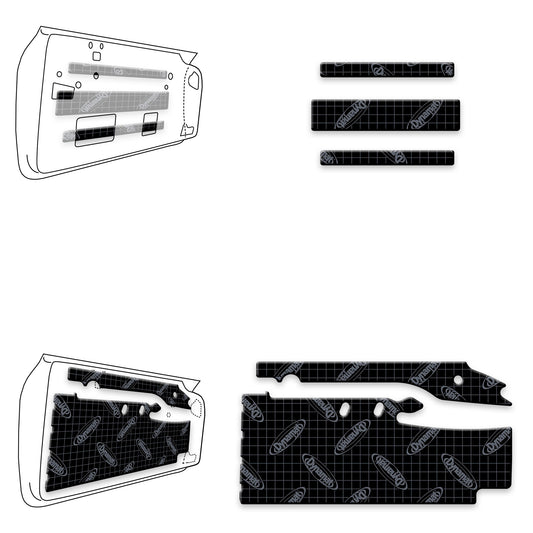 1955-1957 Chevrolet Tri Five Door Kit (2 Door) - XGM T5 D