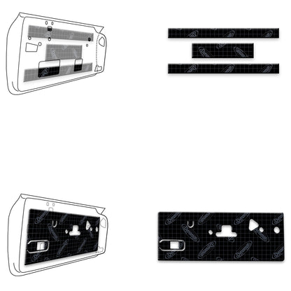 1967-1972 Plymouth Barracuda / Mopar A-Body Door Kit - XMO A1 D