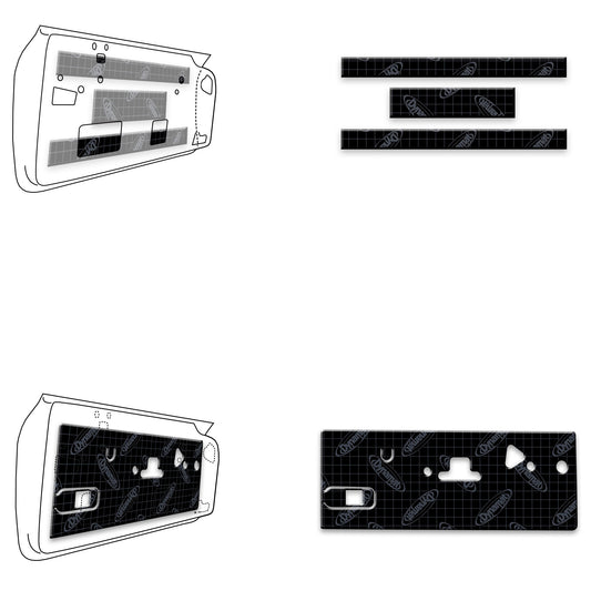 1967-1972 Plymouth Barracuda / Mopar A-Body Door Kit - XMO A1 D