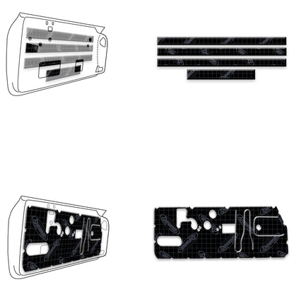 1968-1970 Dodge Charger / Mopar B-Body Door Kit - XMO B1 D