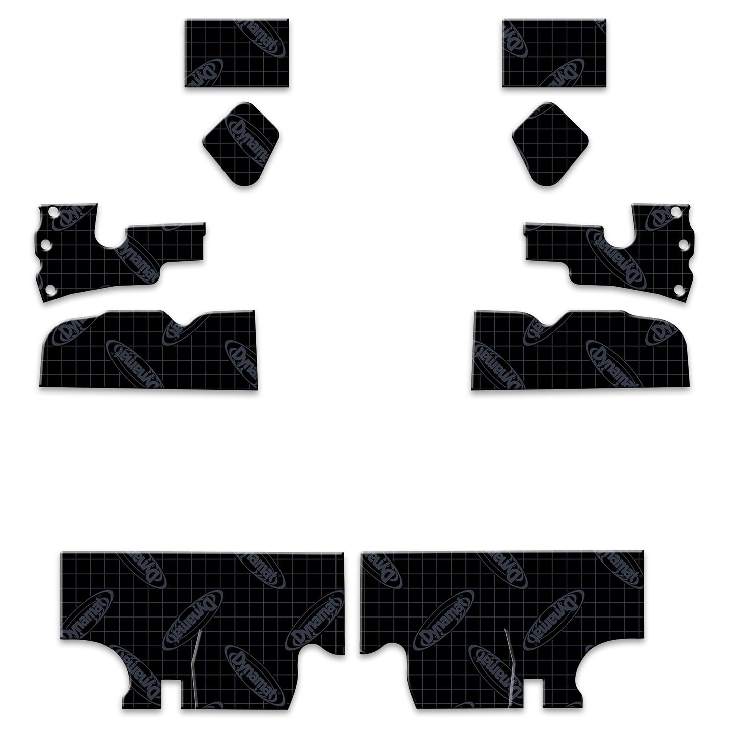 1968-1970 Dodge Charger / Mopar B-Body Convertible Under Rear Seat Kit - XMO B1 U2
