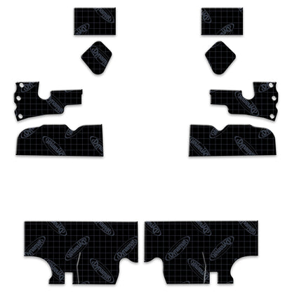1968-1970 Dodge Charger / Mopar B-Body Convertible Under Rear Seat Kit - XMO B1 U2