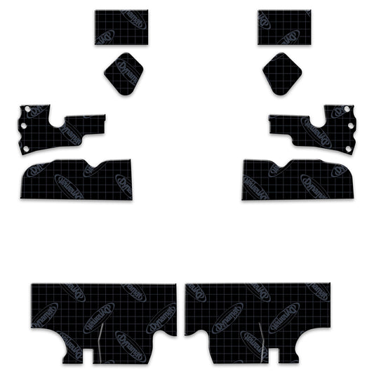 1968-1970 Dodge Charger / Mopar B-Body Convertible Under Rear Seat Kit - XMO B1 U2