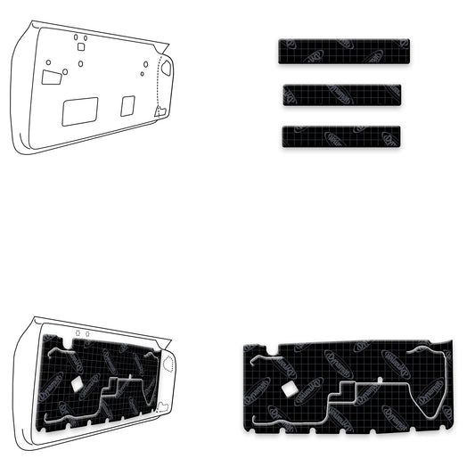 1970-1974 Dodge Challenger / Mopar E-Body Door Kit - XMO E1 D